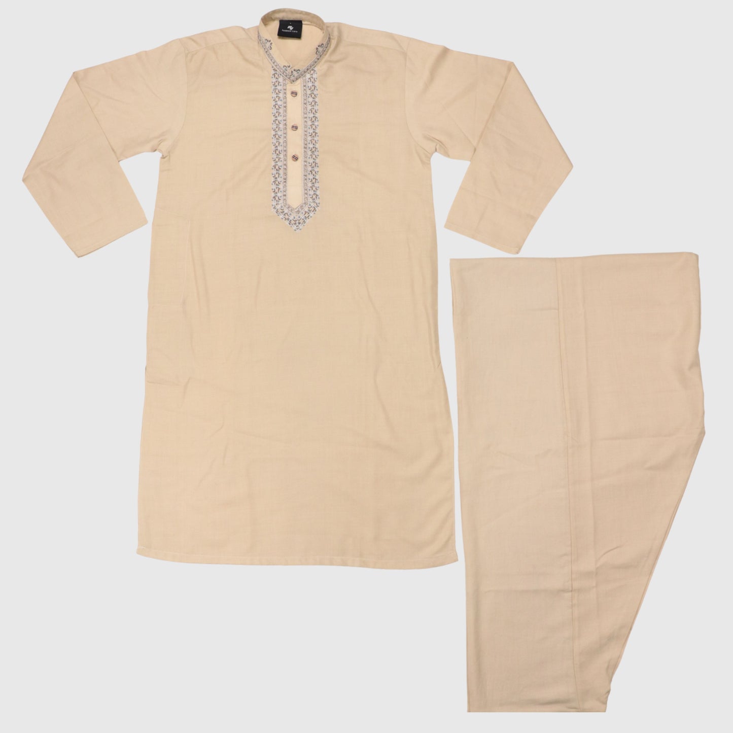Beige Kurta Shalwar – Kids