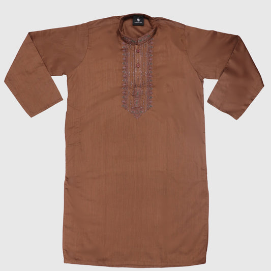 Brown Kurta Shalwar – Kids