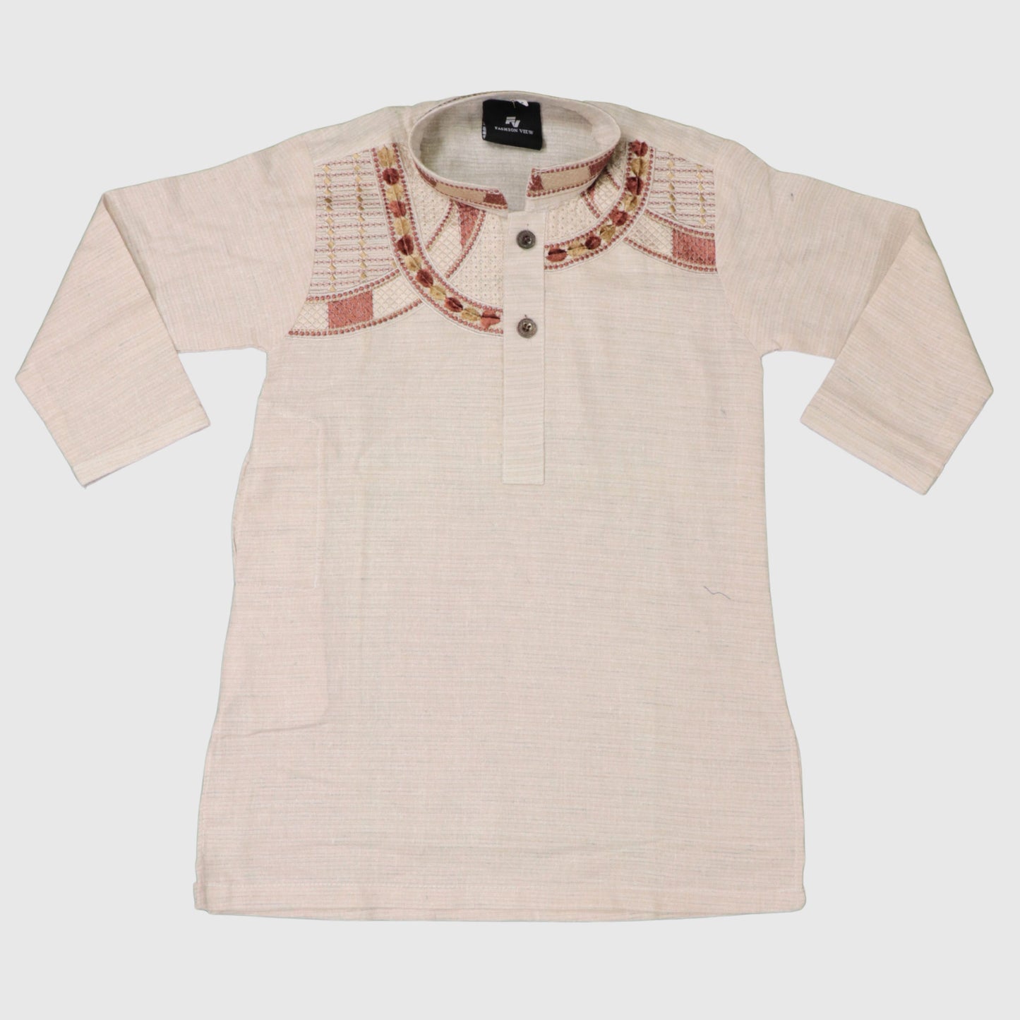Cream Shalwar Kameez – Kids