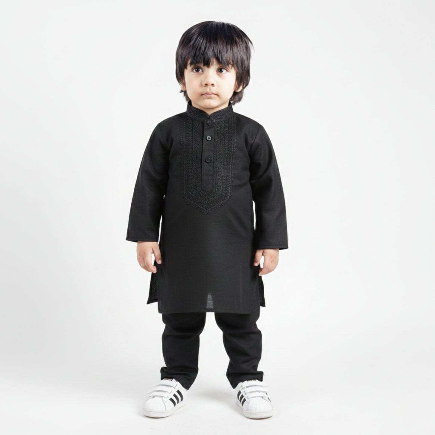 Black Shalwar Kameez – Kids