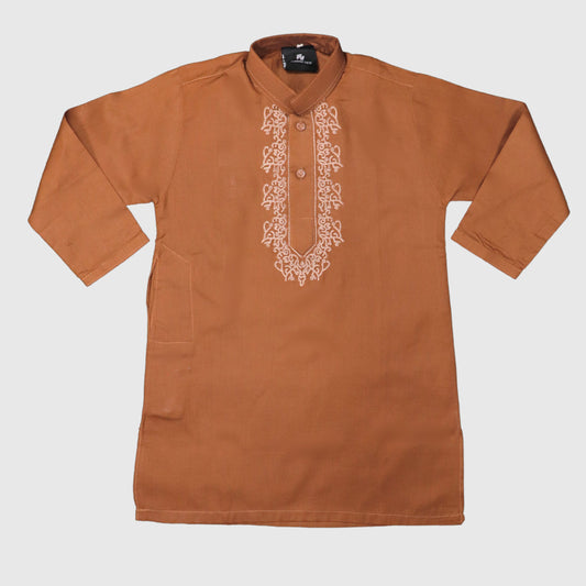 Tawny Shalwar Kameez – Kids
