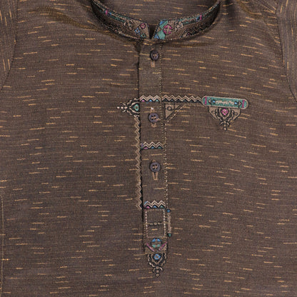 Brown Shalwar Kameez – Kids