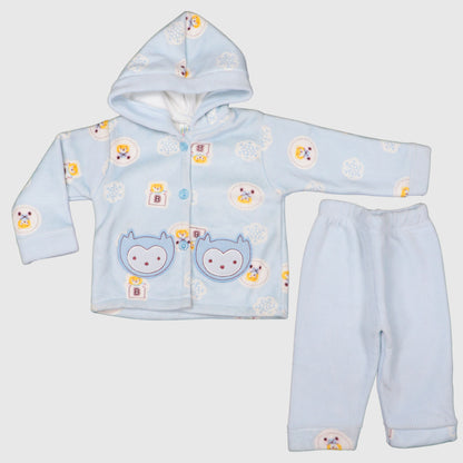 Light Blue Baby Winter Suit Set (2-Piece)
