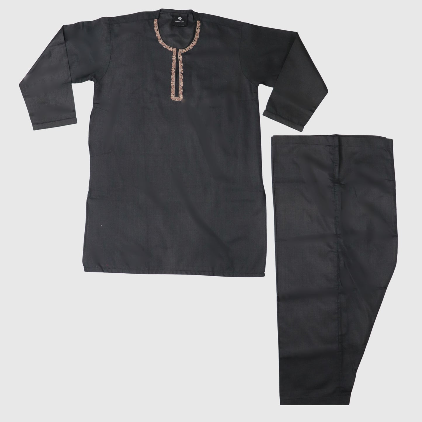 Black Shalwar Kameez – Kids
