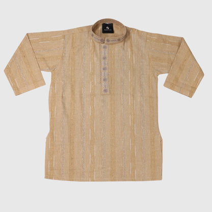 Light Beige Shalwar Kameez – Kids