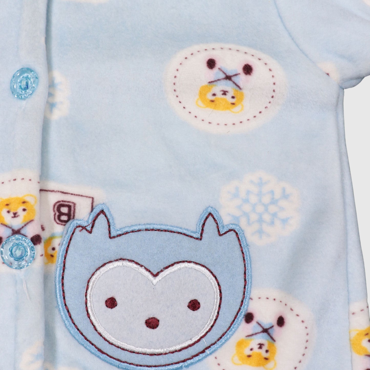 Light Blue Baby Winter Suit Set (2-Piece)