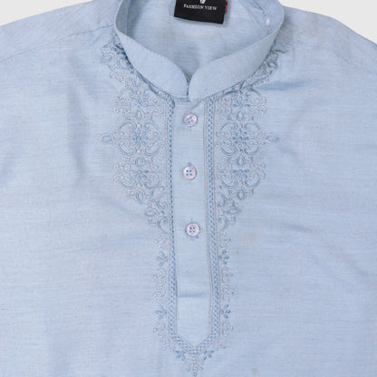 Sky Blue Shalwar Kameez – Kids