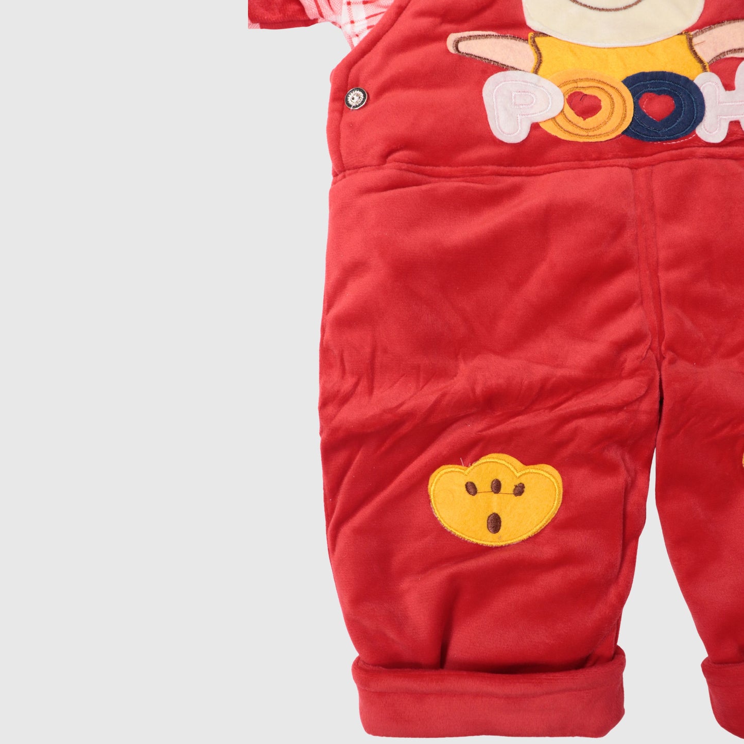 Red Baby Hooded Romper (1-Piece)