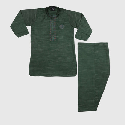 Green Shalwar Kameez – Kids