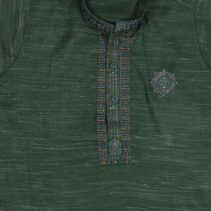 Green Shalwar Kameez – Kids