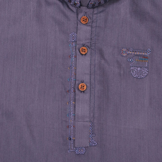 Purple Kurta Pajama – Kids