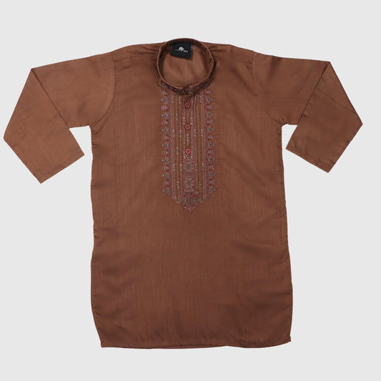 Brown Kurta Pajama – Kids