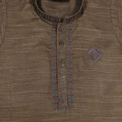 Brown Shalwar Kameez – Kids