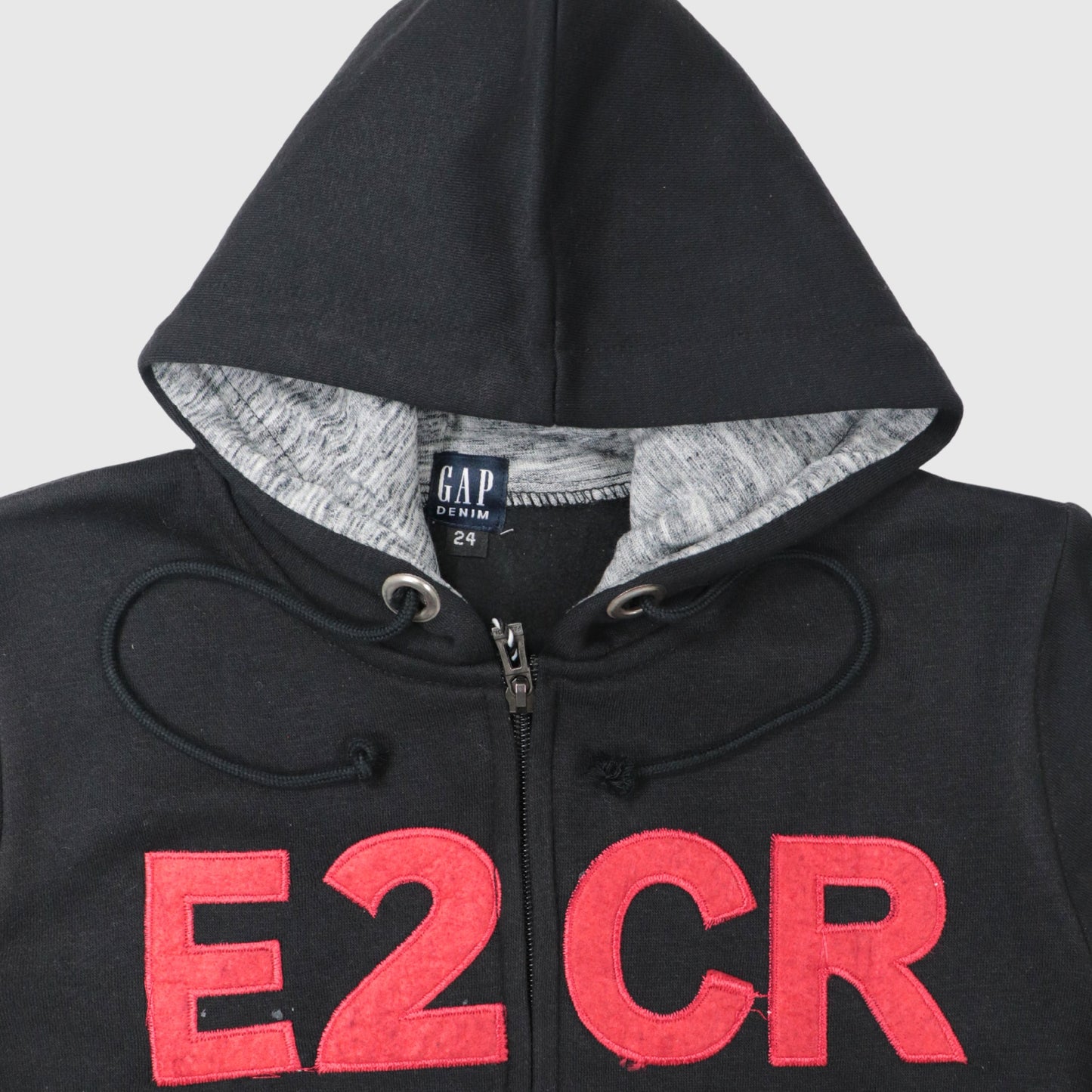 Black Full-Zip Hoodie – Boys