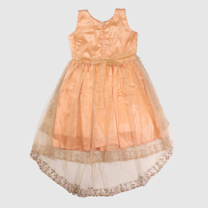 Starlight Charm Party Dress with Trousers