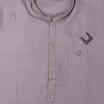 Purple Kurta Pajama – Kids