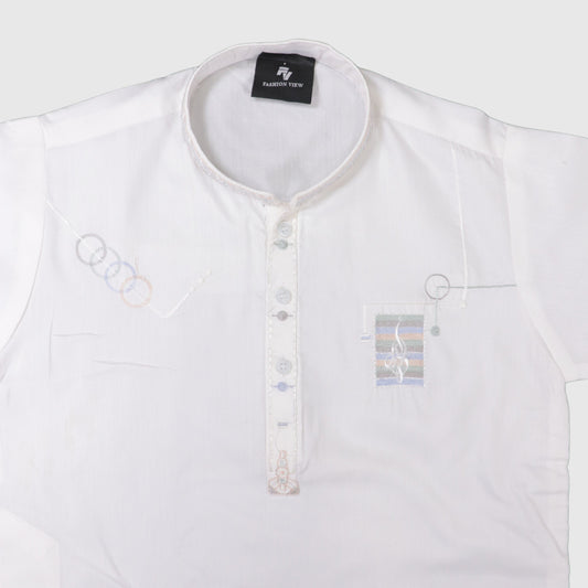 White Shalwar Kameez – Kids