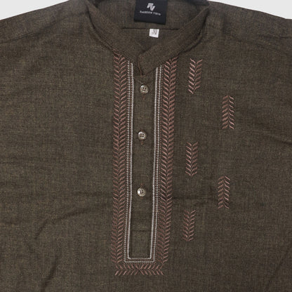 Brown Kurta Shalwar – Kids