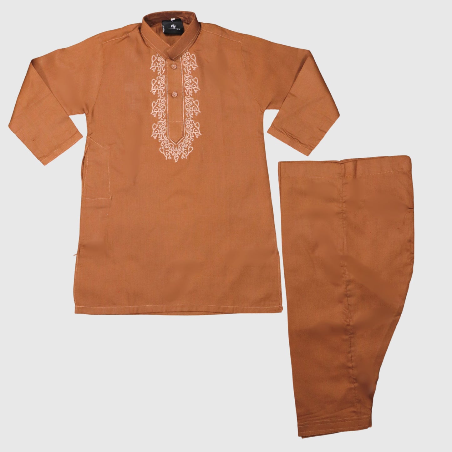 Tawny Shalwar Kameez – Kids