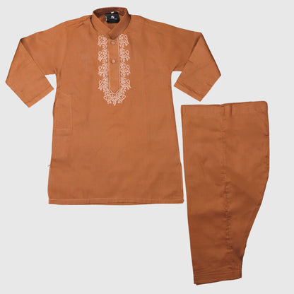 Tawny Shalwar Kameez – Kids