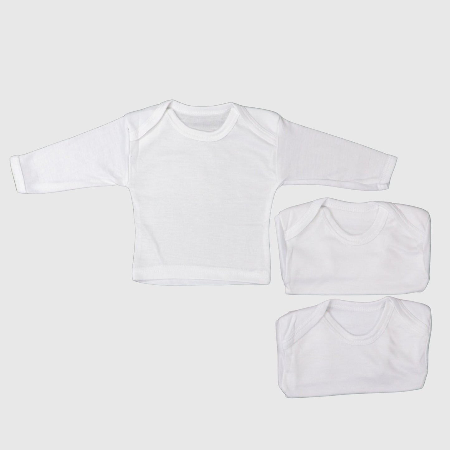 Baby Inner Set – White (3-Piece)