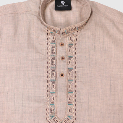 Cream Shalwar Kameez – Kids