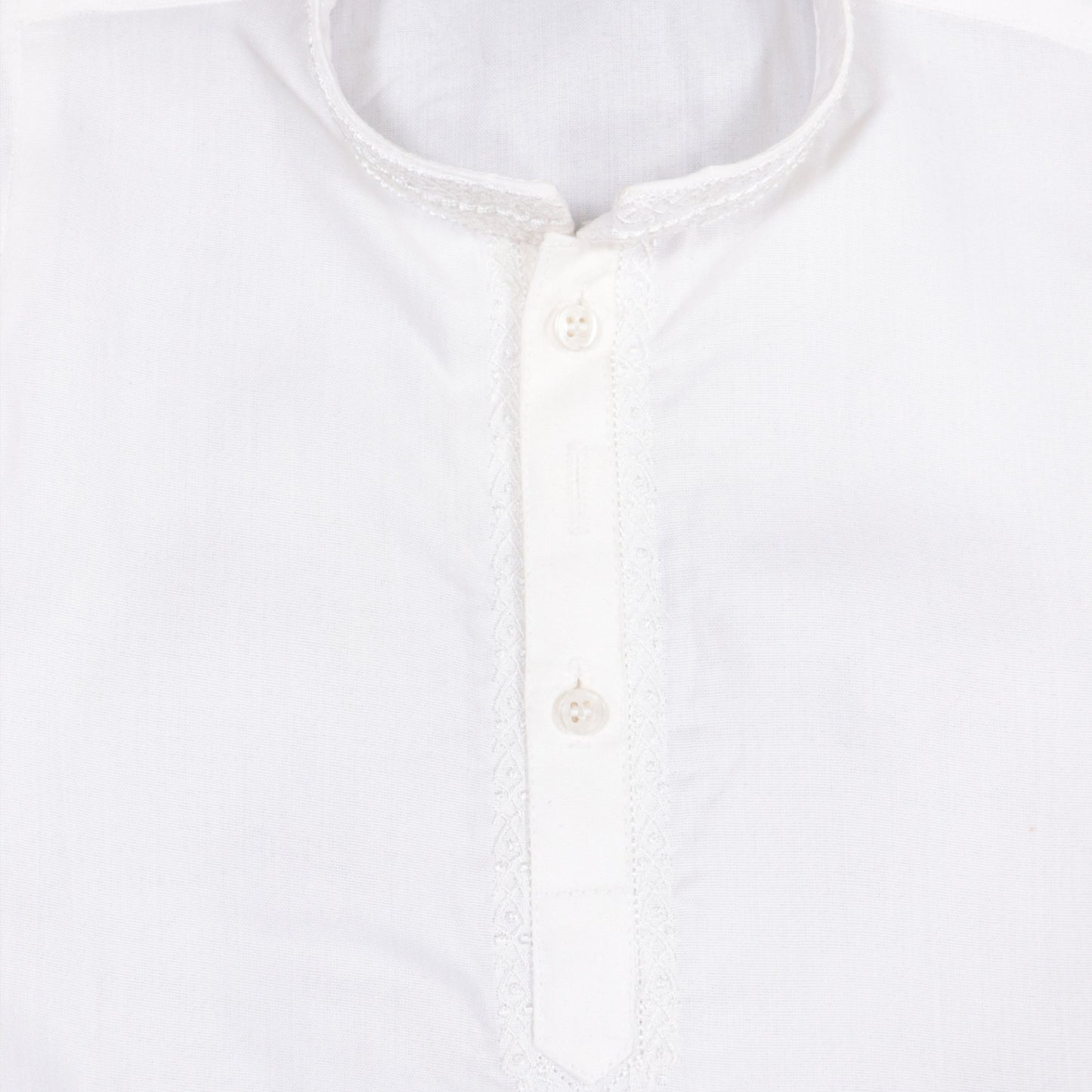 White Kurta with Pajama – Kids