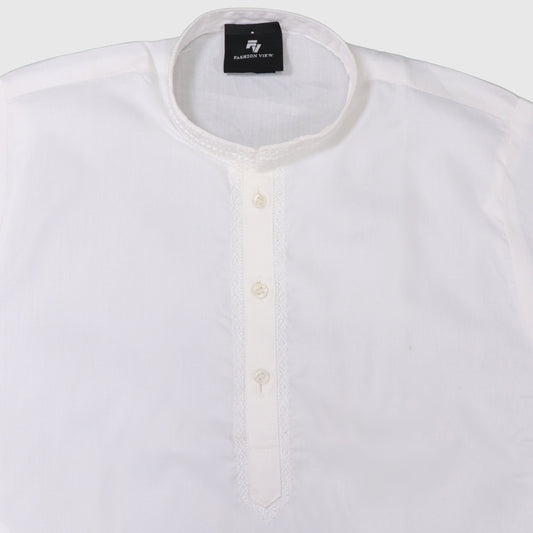 White Kurta Pajama – Kids