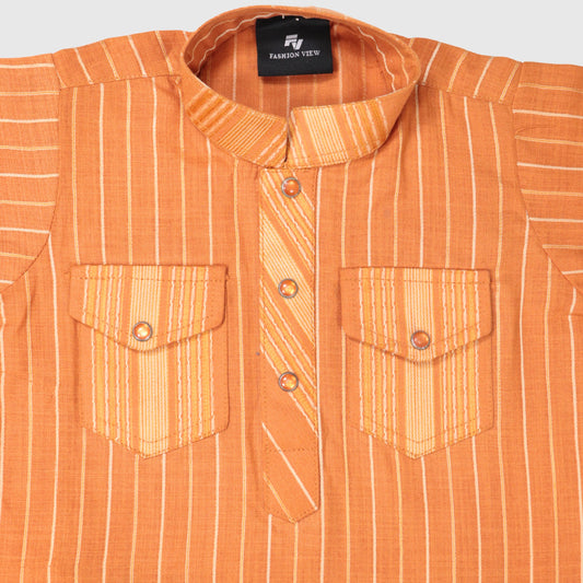 Orange Shalwar Kameez – Kids
