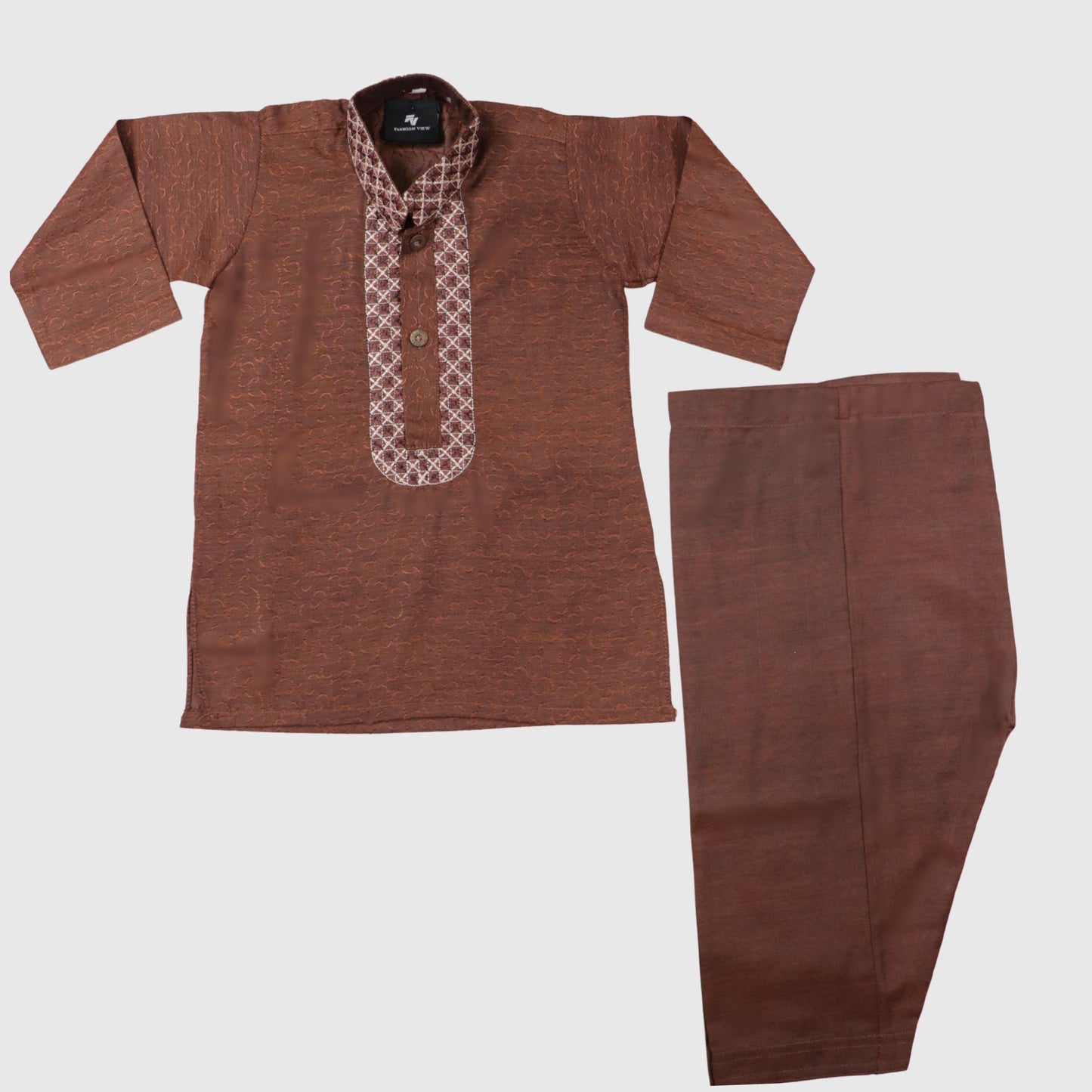 Brown Shalwar Kameez – Kids