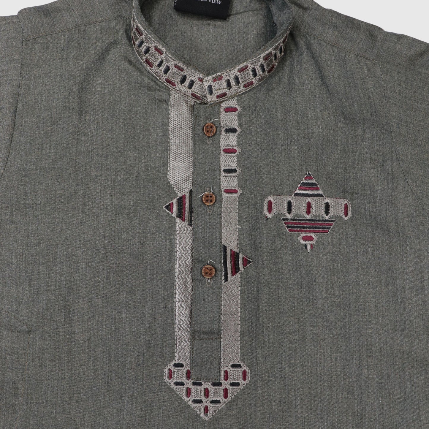 Grey Kurta Pajama – Kids