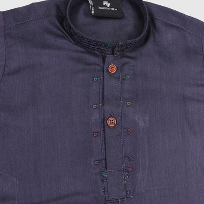 Purple Shalwar Kameez – Kids