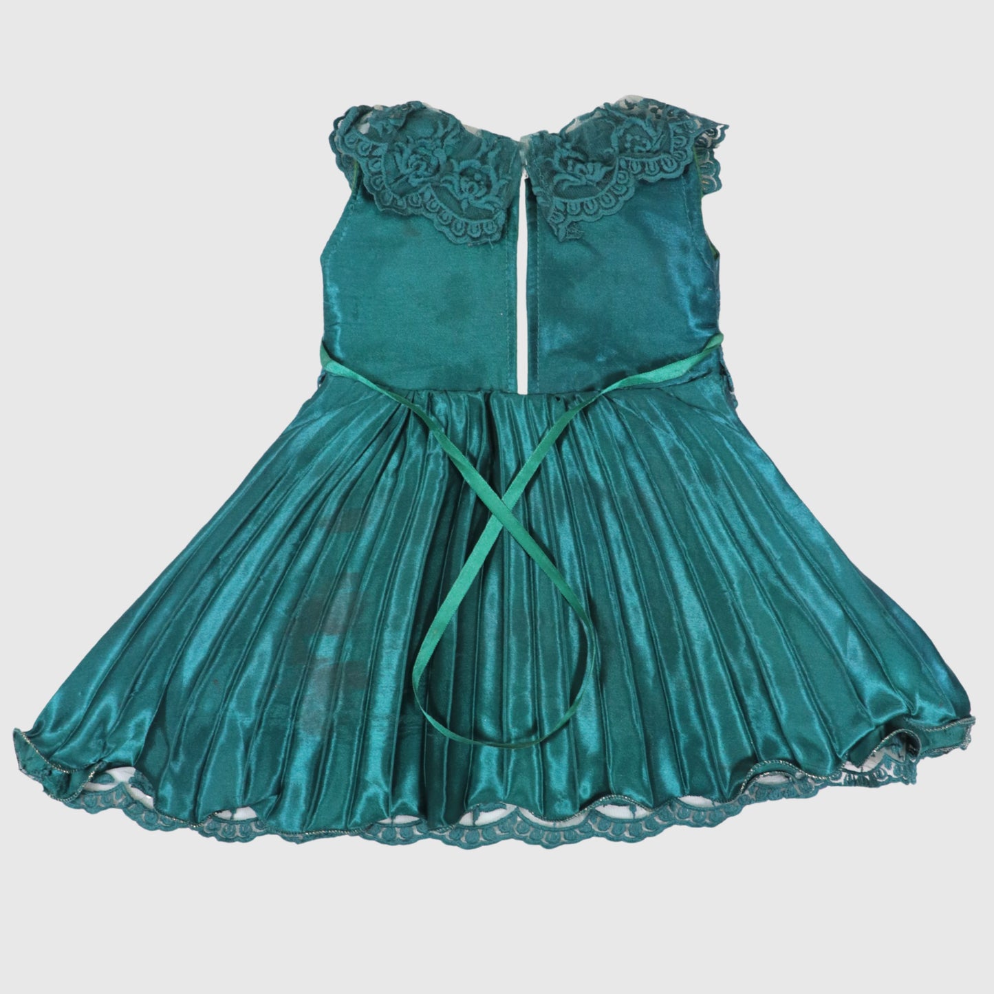 The Royal Pleated Velvet Frock