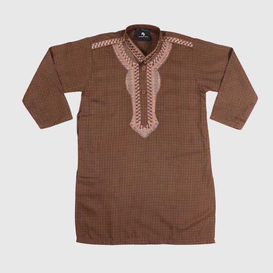 Brown Shalwar Kameez – Kids