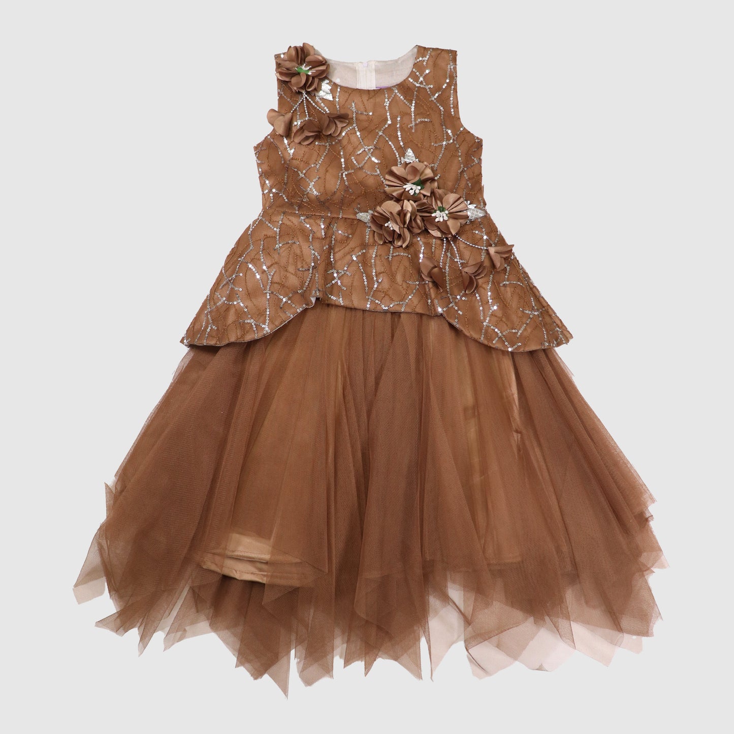 Bronze Spiderweb High-Low Set