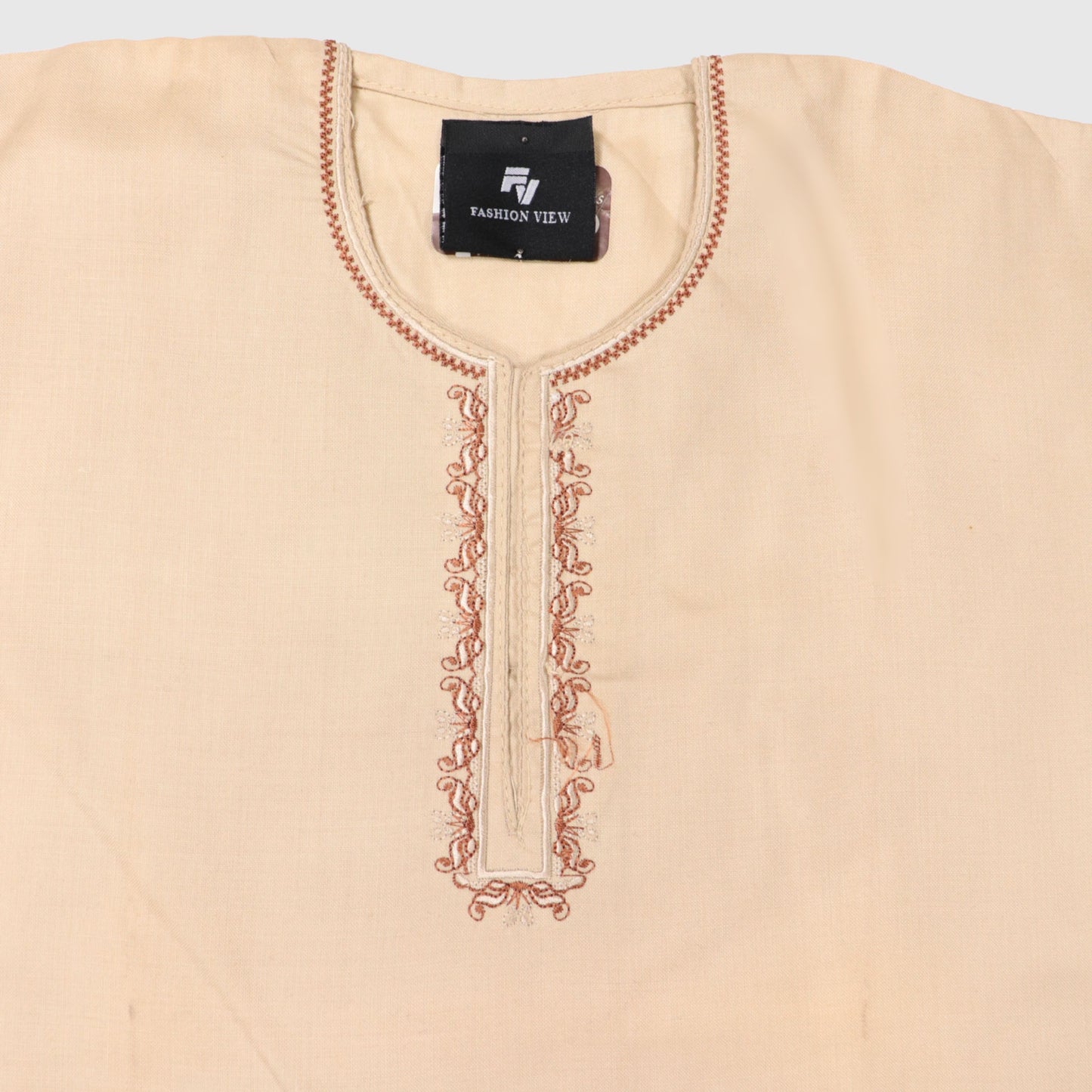 Beige Kurta Pajama – Kids