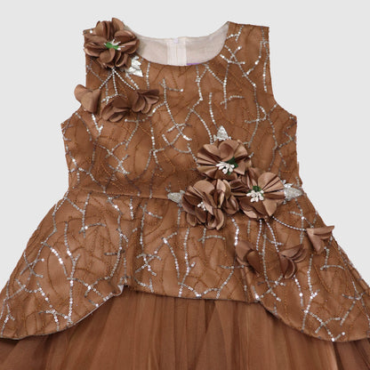 Bronze Spiderweb High-Low Set