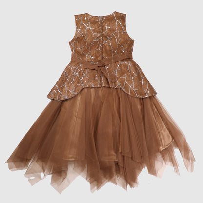 Bronze Spiderweb High-Low Set