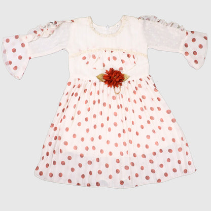 Cherry Polka Frock Set