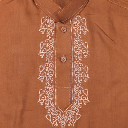 Tawny Shalwar Kameez – Kids