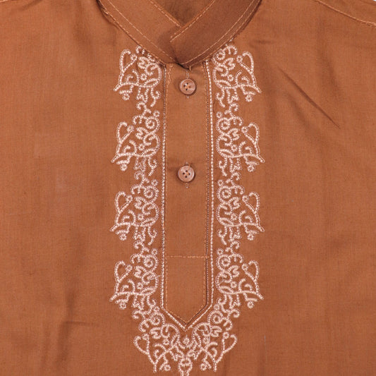 Tawny Shalwar Kameez – Kids