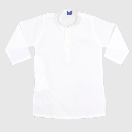 White Kurta with Pajama – Kids