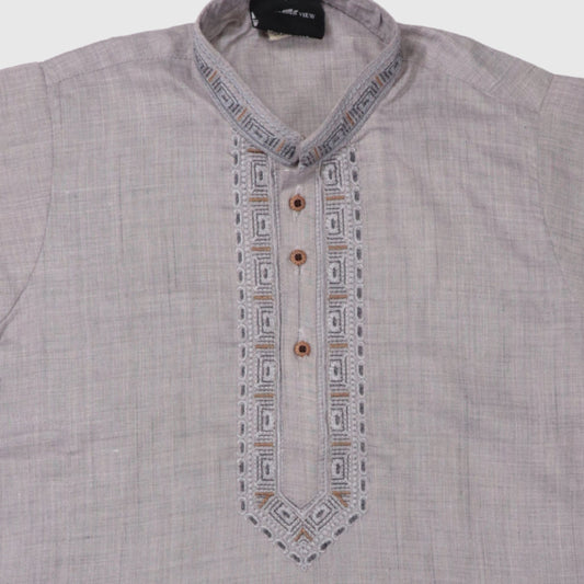 Grey Shalwar Kameez – Kids