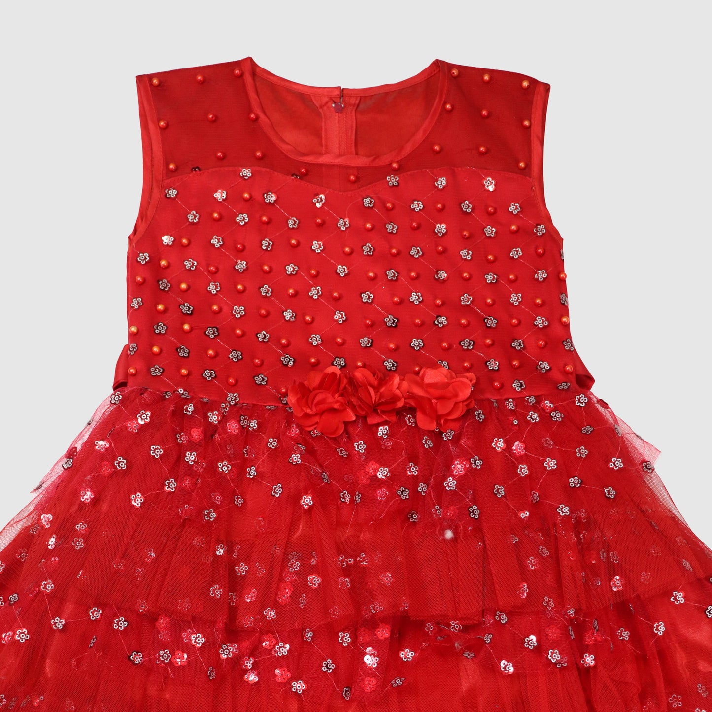 Shimmer Dream Long Sleeve Dress Set