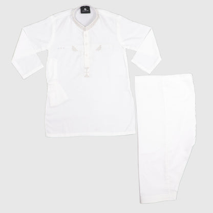 White Shalwar Kameez – Kids