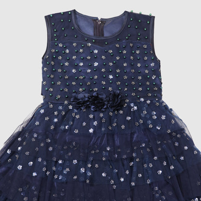 Shimmer Dream Long Sleeve Dress Set