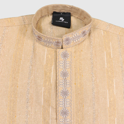 Beige Shalwar Kameez – Kids