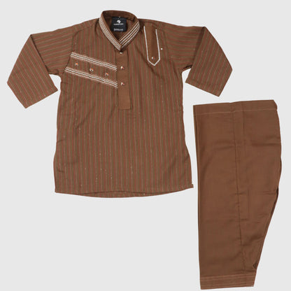 Brown Shalwar Kameez – Kids