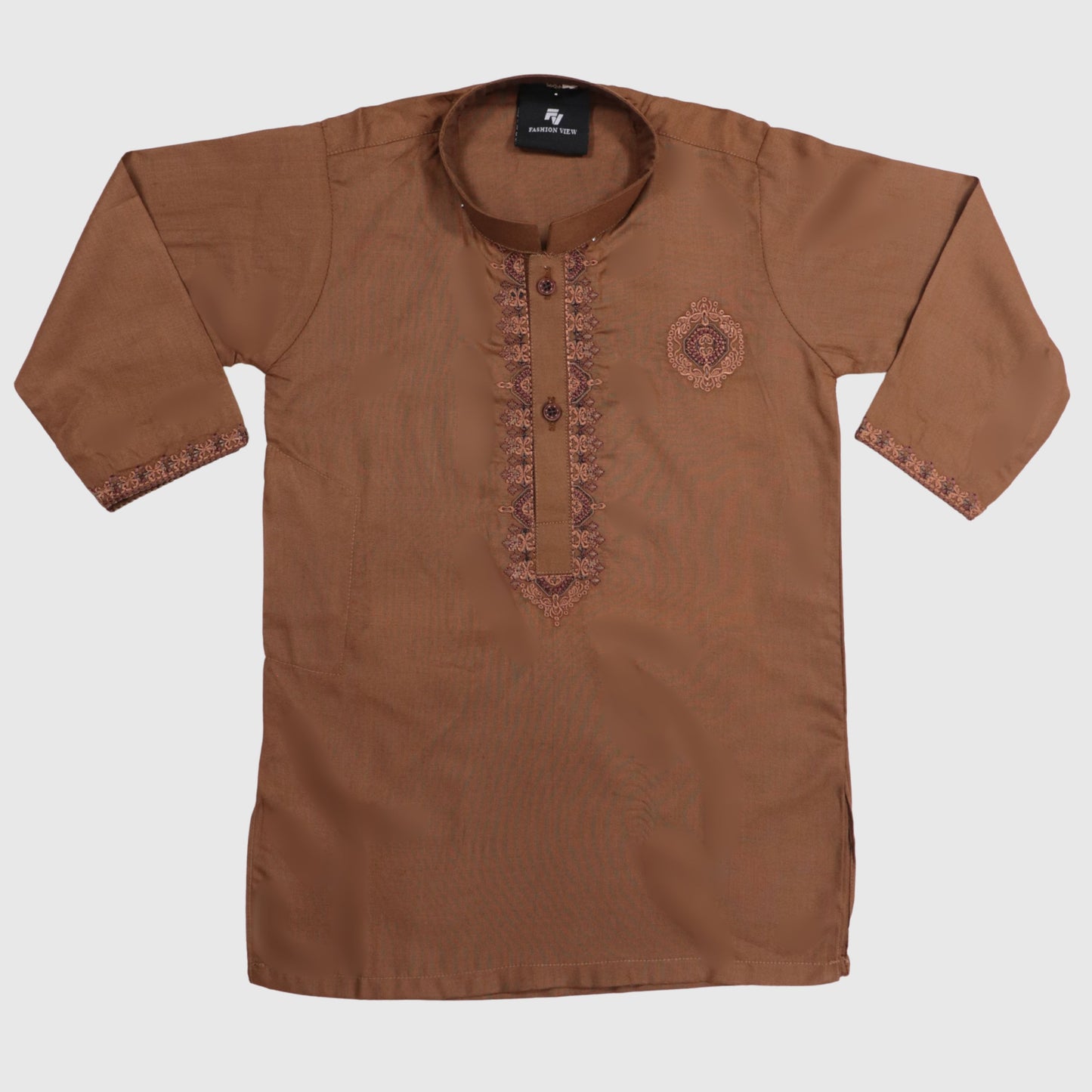 Brown Shalwar Kameez – Kids