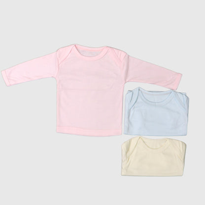 Baby Inner Set – Pink, Blue & Yellow (3-Piece)